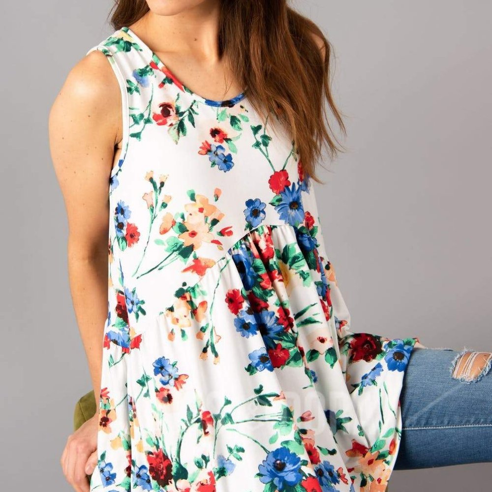 Agnes and Dora sleeveless muse top Size Small